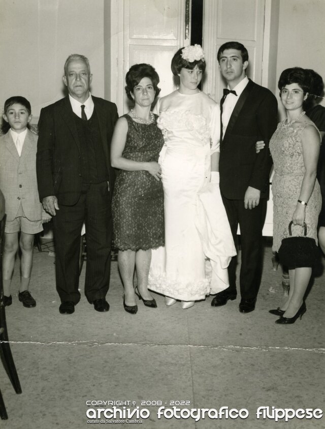 1965 matrimonio De Gaetano Giuseppe